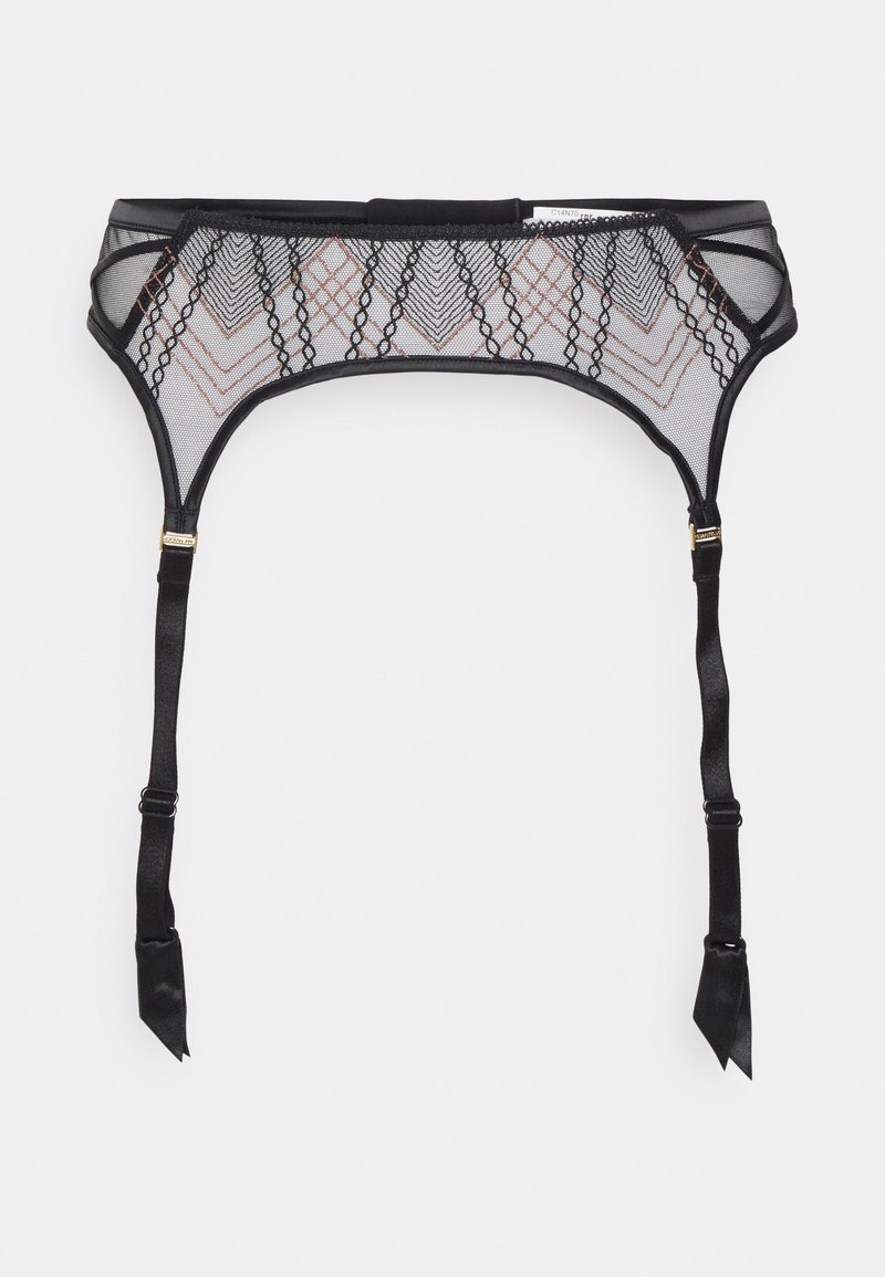 Chantelle SUSPENDER BELT Strumpfhalter black/pink/schwarz Zalando.at