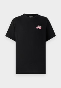 JORSAKURA CREW NECK TEE - T-shirt imprimé - black