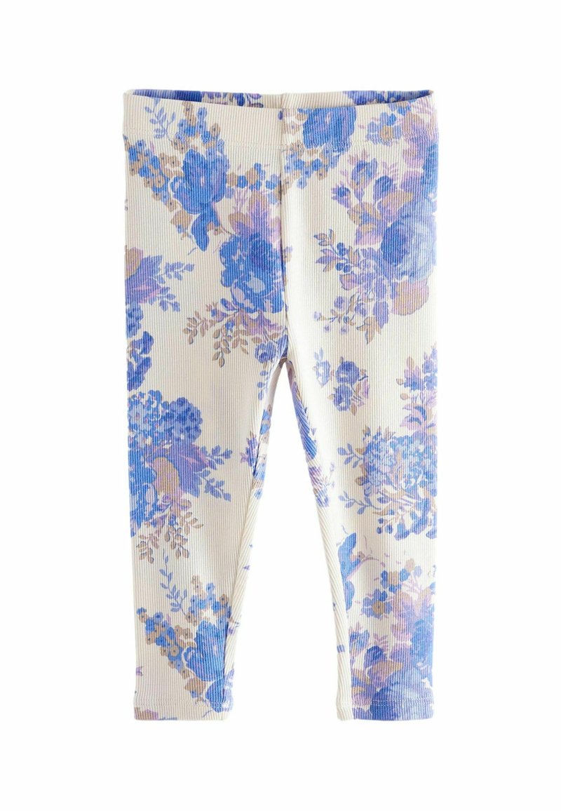 Next - STANDARD - Legingi — bikses - blue floral, Palielināt