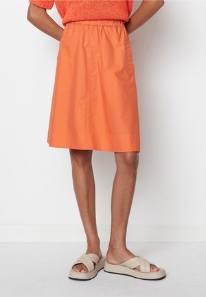 Falda acampanada - orange