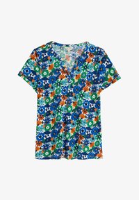 Ausgewählt, multi - screenprint floral chalk