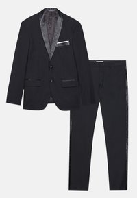 Pier One TUXEDO SUIT - Anzug - black