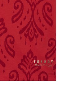 Freddy Camiseta estampada - allover ikat poppy red