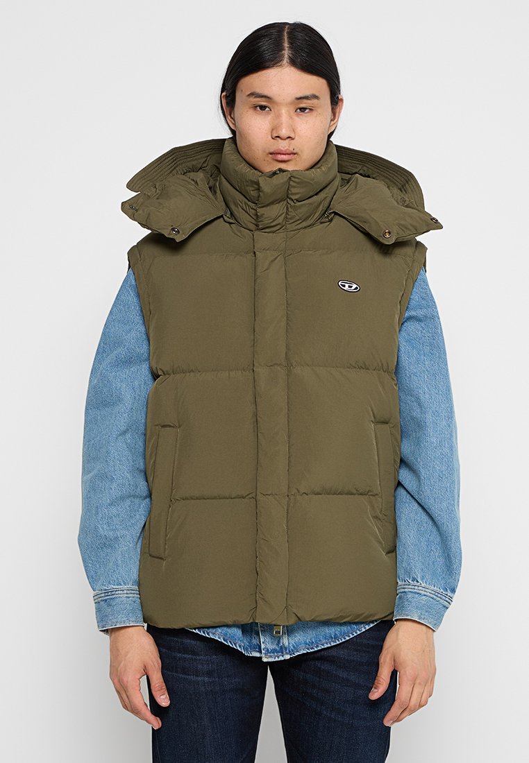 Diesel Bodywarmer olijfgroen Diesel Bodywarmer olijfgroen