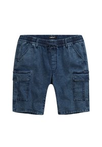 BERMUDA - Jeans Shorts - dark blue denim