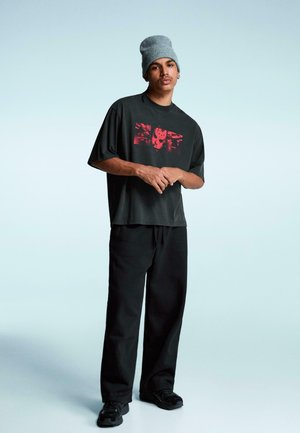 FRIDAY THE 13TH SHORT-SLEEVE  - T-Shirt print - mottled dark grey