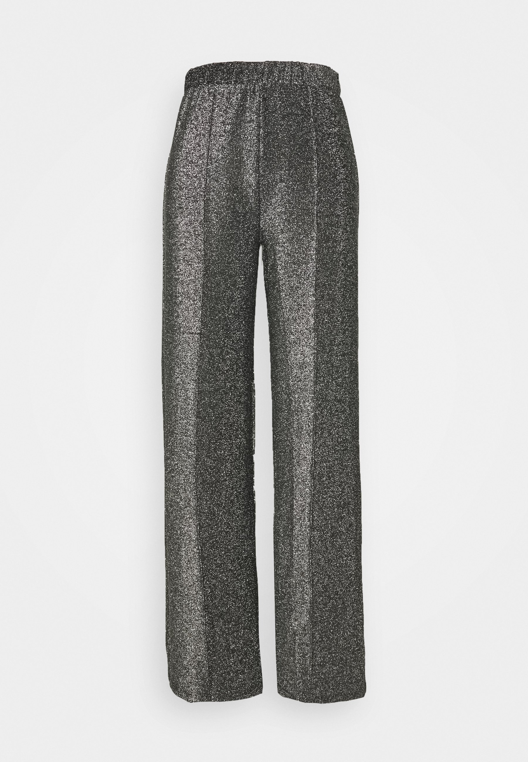 Pieces Petite PCRINA KICK FLARED PANT Bukse silver Kick Bukse