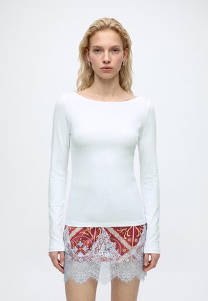 GAP MOD BOAT  - Μπλούζα με μακριά μανίκια - fresh white