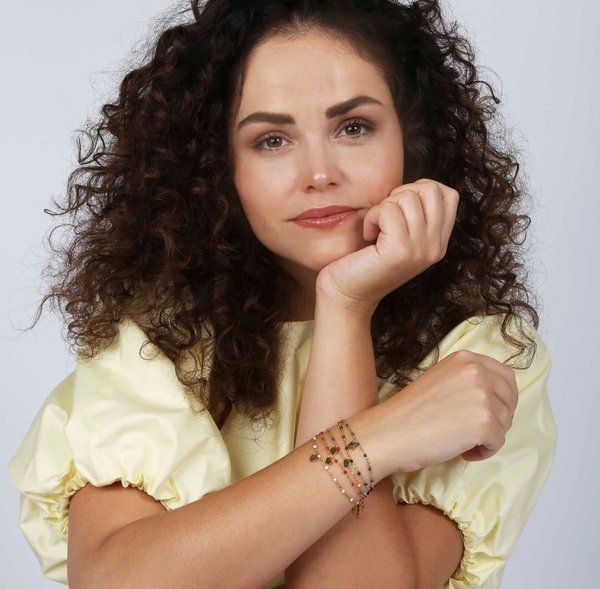 GRAVEER HART EMAILLE - Armband