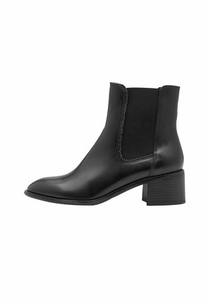 Marco Tozzi CHELSEA  - Korte laarzen - black nappa