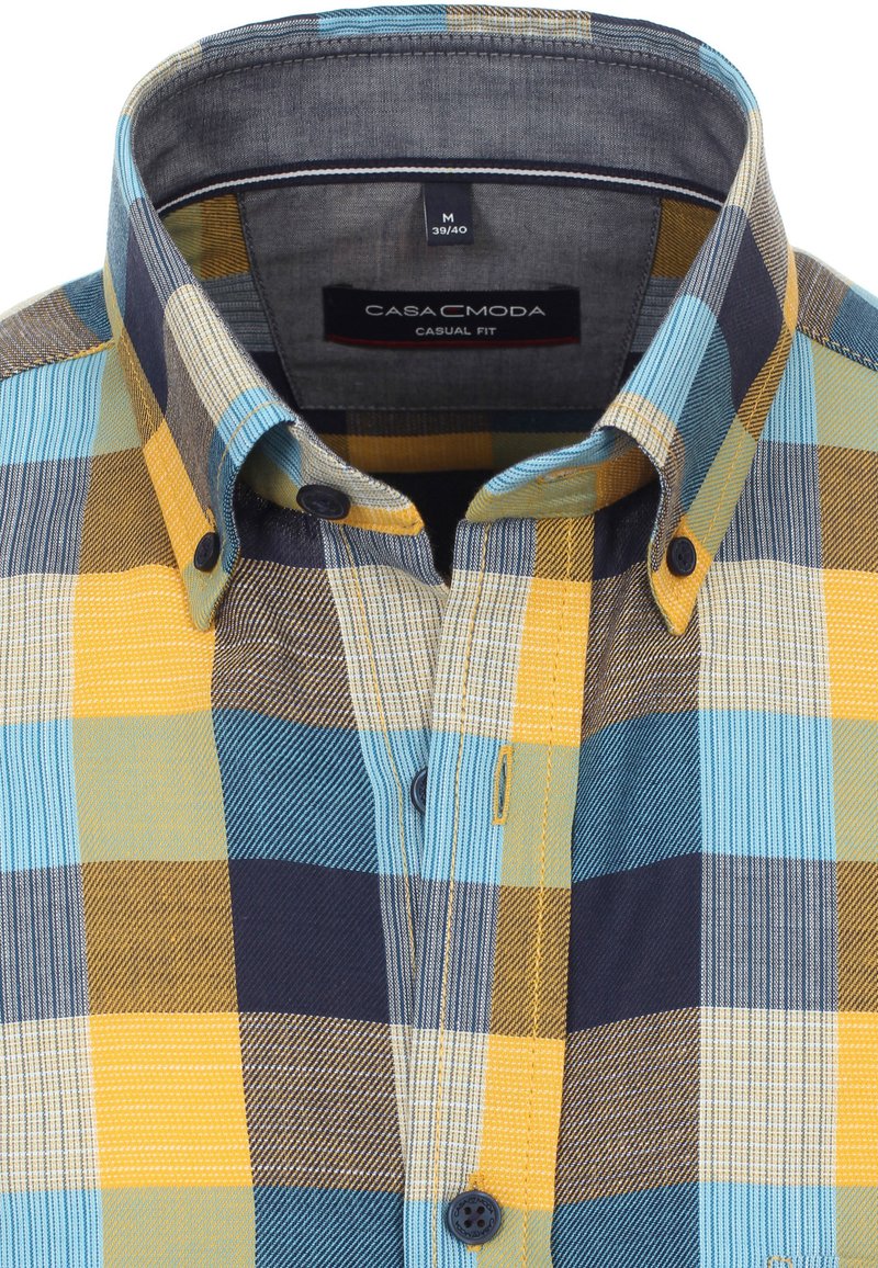 Herren Freizeithemden | CASAMODA CASUAL FIT Hemd gelb - BE20555 Herren Freizeithemden | CASAMODA CASUAL FIT Hemd gelb - BE20555