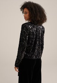 WE Fashion Lehká bunda - black