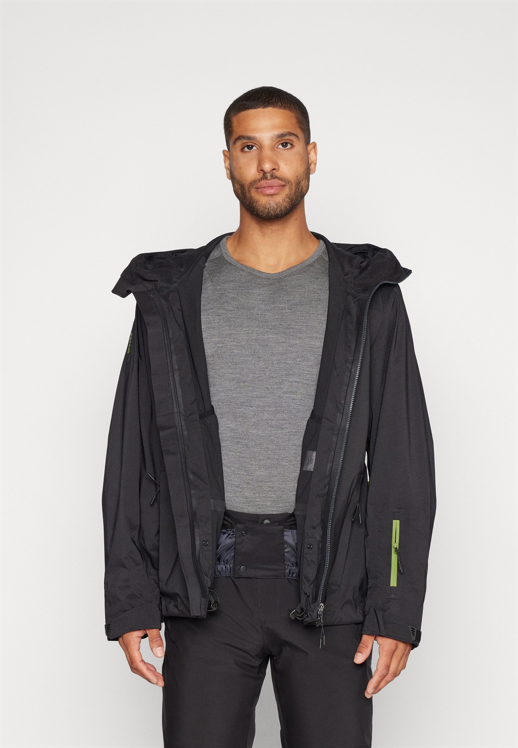 Oakley OUTPOST SHELL JACKET - Snowboard jacket - blackout/black