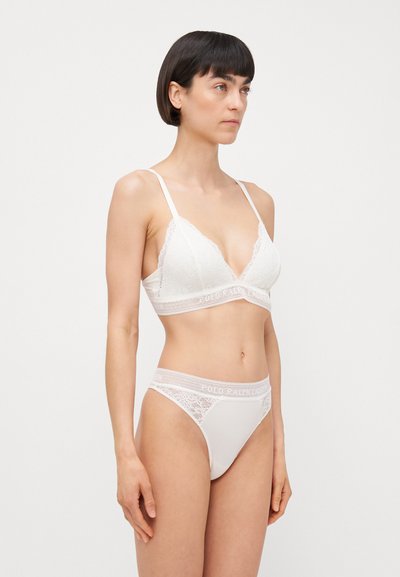Polo Ralph Lauren LOVE COLLECTION BRALET - Triangle bra - egret