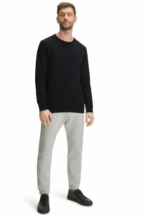 FALKE, Basic Crew Neck Cotton - Camiseta de manga larga - black