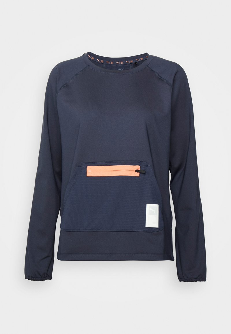 Damen Sportbekleidung | Puma RUN FIRST MILE MIDLAYER Sport T-shirt parisian night/dunkelblau - HT60842 Damen Sportbekleidung | Puma RUN FIRST MILE MIDLAYER Sport T-shirt parisian night/dunkelblau - HT60842