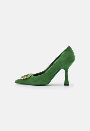 High Heel Pumps - green