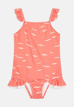 SEAGULL FRILL SWIMSUIT - Swimsuit - pink