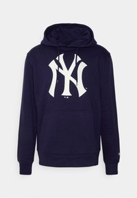 Fanatics MLB NEW YORK YANKEES ESSENTIALS CREST GRAPHIC HOODIE - Kapuutsiga pusa - navy