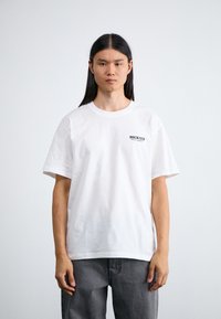 Dickies CHINCOTEAGUE ISLAND TEE - Apdrukāts T-krekls - white