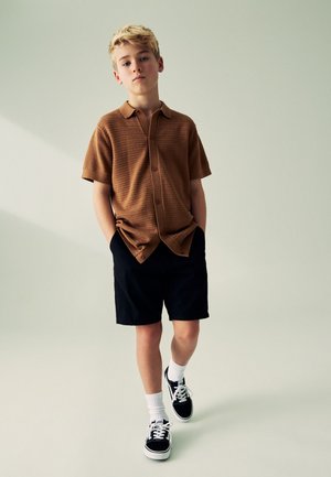 Next, CHINO SHORTS STANDARD - Short - mottled black