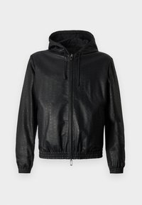 Leren jas - black
