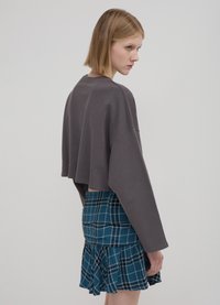 Calliope CROP IMPRIMÉ ROCK - Felpa - gris