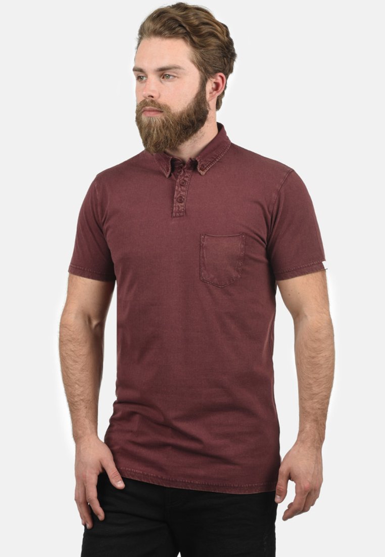 Solid SDPAT - Poloshirt - wine red