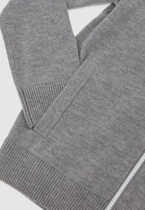 Reiss, CLIFFORD ZIP-THROUGH BOMBER - Gilet - grey white