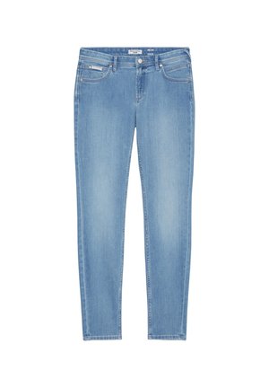 Marc O'Polo DENIM MID WAIST - Slim fit jeans - light blue multi