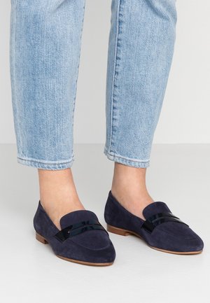 mint&berry Loaferit/pistokkaat - dark blue