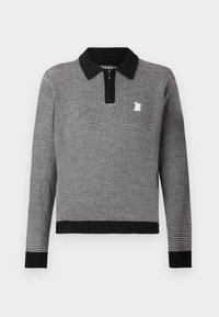 MEGABLAST TWO TONE SWEATER UNISEX - Pullover - black/white