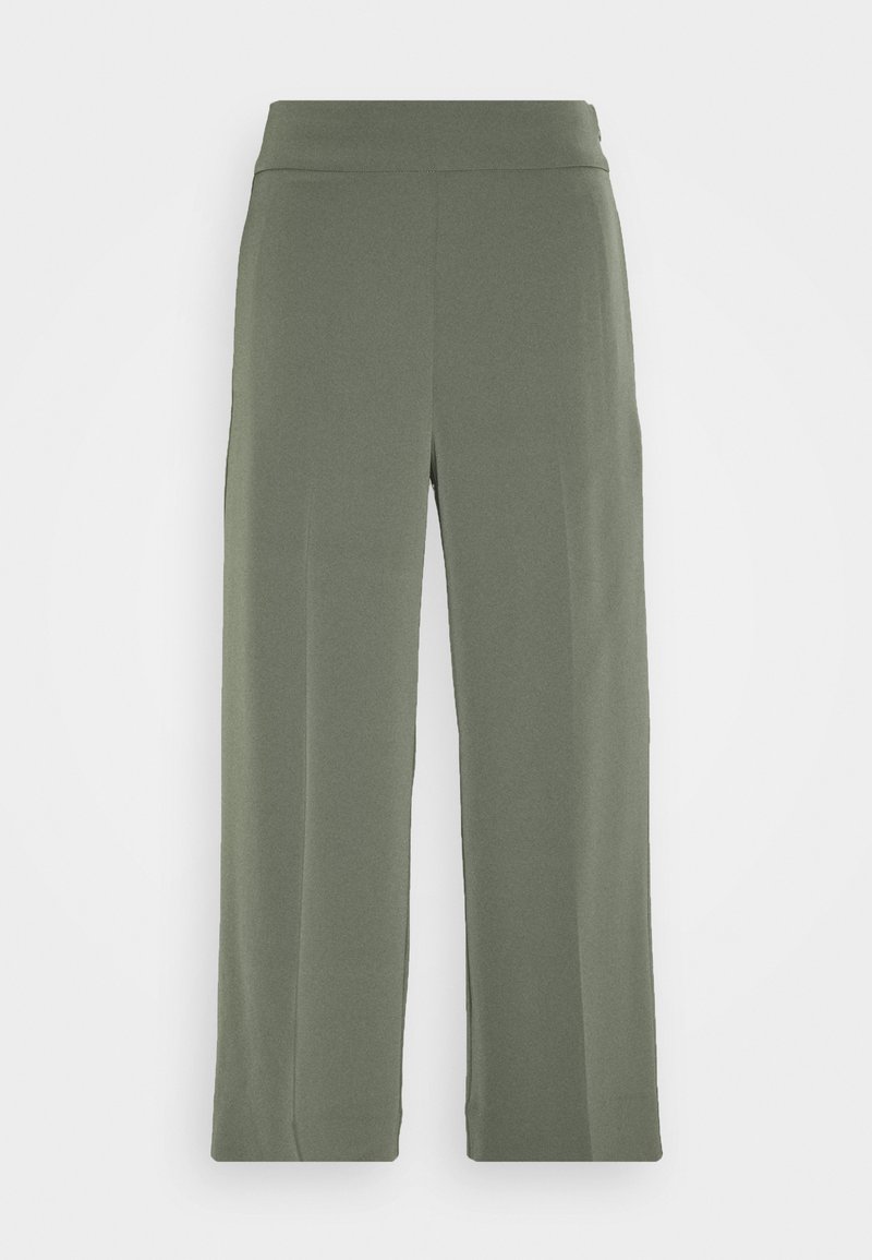 Damen Chinos | InWear ZHEN CULOTTE Stoffhose beetle green/oliv - HY71482 Damen Chinos | InWear ZHEN CULOTTE Stoffhose beetle green/oliv - HY71482
