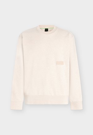 BOSS, CREWNECK - Sweatshirt - medium pink