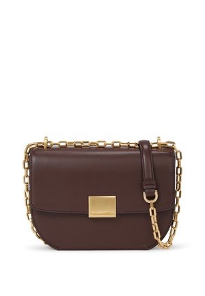 SMALL K/FOREVER - Geantă crossbody - dark chocolate