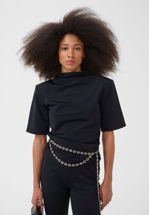 Gestuz, LYROSE TOP - T-shirt basique - black