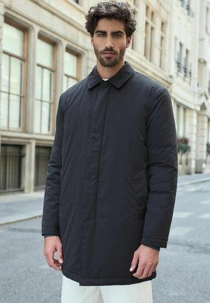 Next SHOWER RESISTANT WADDED LONG - REGULAR FIT - Parka - navy blue