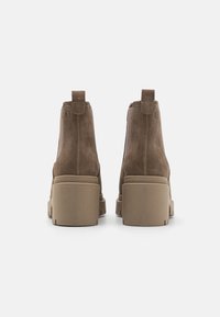 Tamaris Botines con plataforma - taupe
