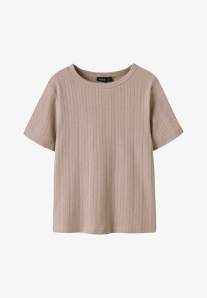 LMTD T-shirt print - oxford tan