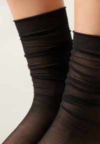 Calzedonia Calcetines - schwarz velato nero