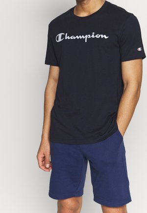 T-shirt print - dark blue