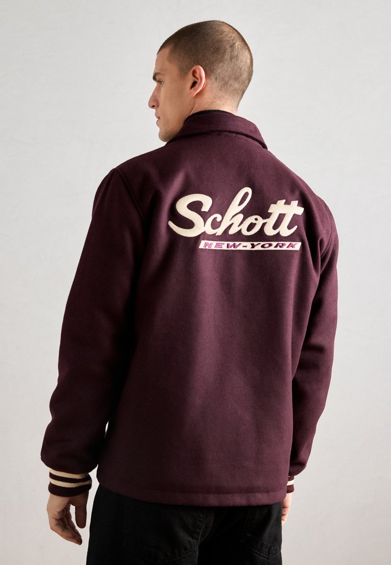 Schott ZACK - Lengva striukė - aubergine