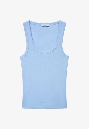 Calliope, TOP TINTA UNITA - Top - celeste