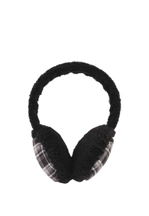 Loevenich, FLUFFY SHIMMERING BERET - Ear warmers - black