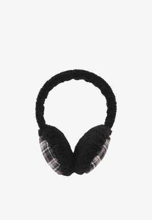 Loevenich, FLUFFY SHIMMERING BERET - Ear warmers - black