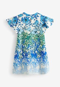 Next REGULAR FIT - Freizeitkleid - blue white floral print
