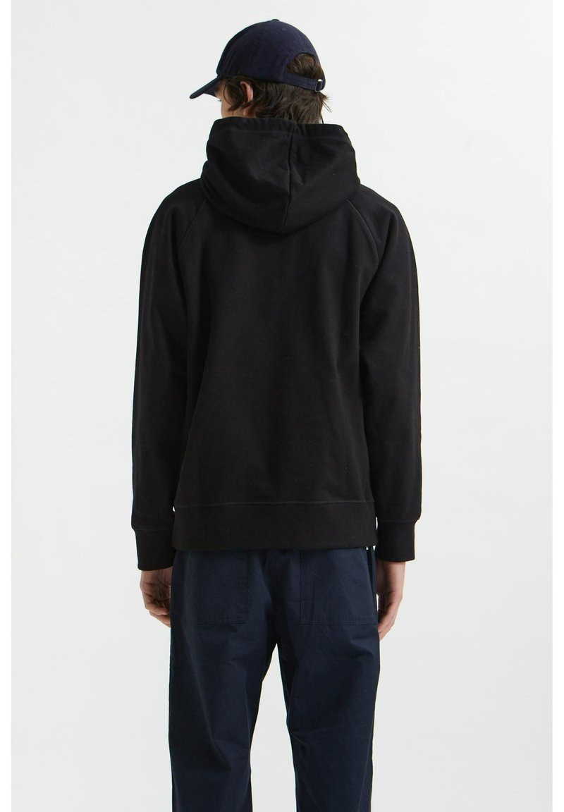 Herren Bekleidung | Wood Wood FRED Kapuzenpullover black/schwarz - NY26218 Herren Bekleidung | Wood Wood FRED Kapuzenpullover black/schwarz - NY26218