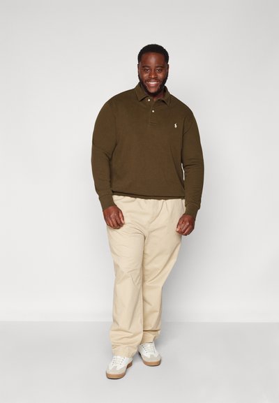 Polo Ralph Lauren Big & Tall LOOPBACK FLEECE COLLARED SWEATSHIRT - Sudadera - dark loden