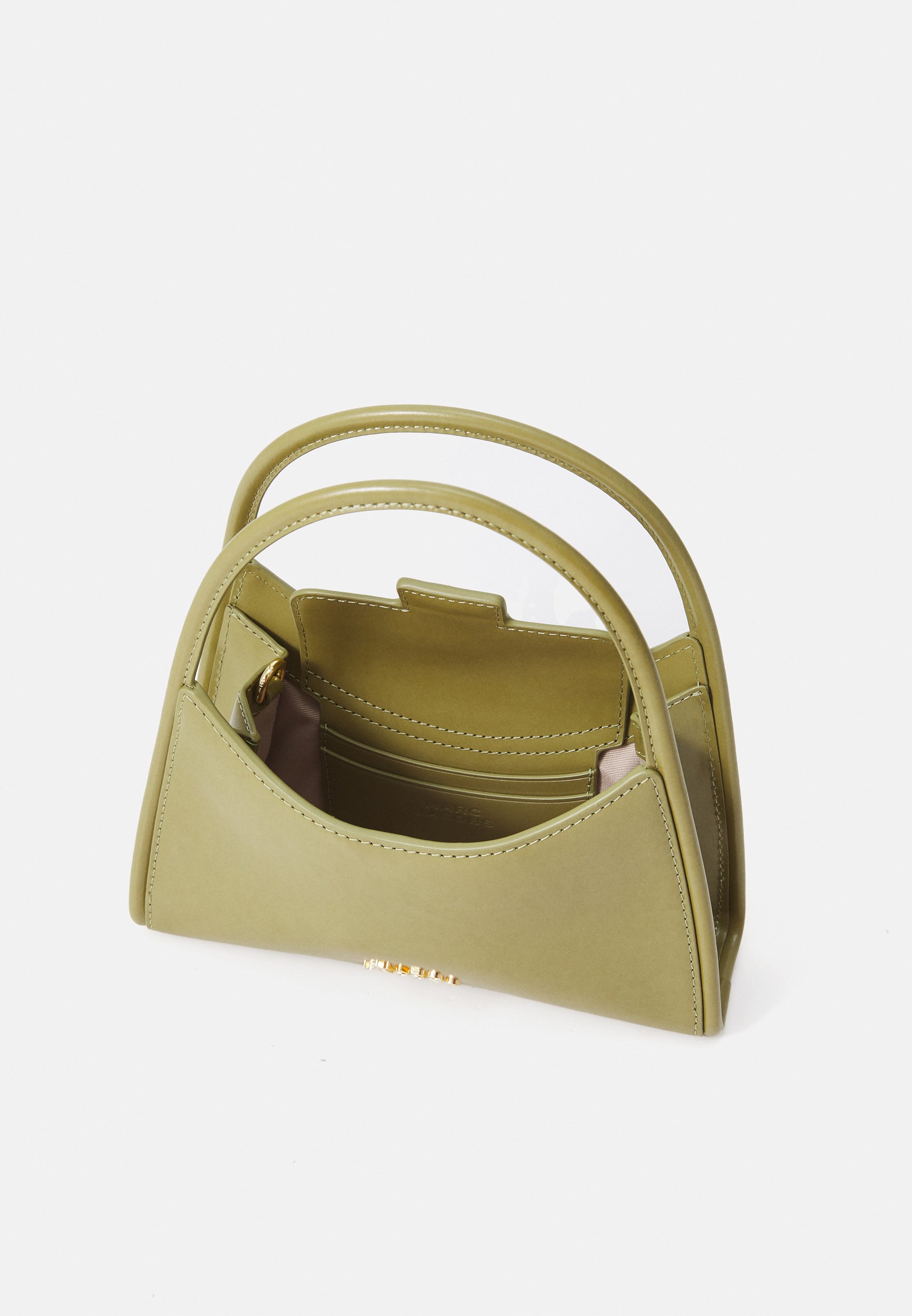 MARC JACOBS THE CLAW CLIP CROSSBODY - Handbag - reed/dark
