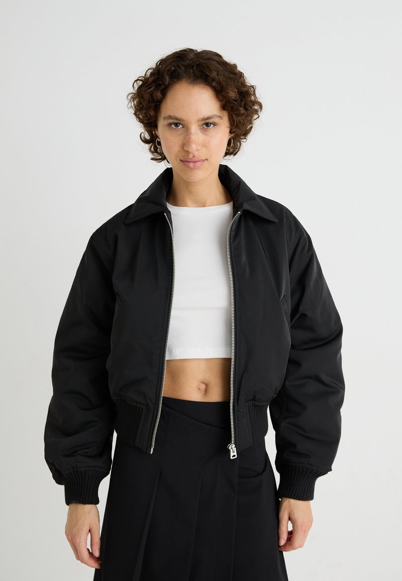 Weekday PADDED JACKET - Bomber Jacket - black